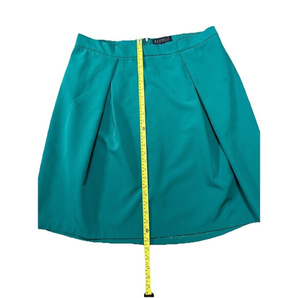 Eloquii Skirt Womens 18 Green Mini A Line Circle Skirt - Picture 4 of 7